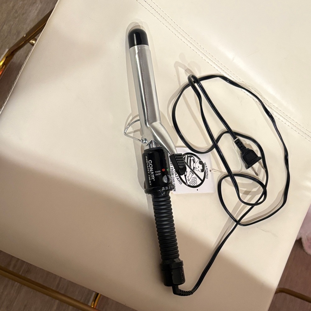 Conair Silver Curling Iron